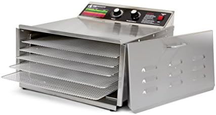 Five tray stainless steel food dehydrator — photo 3