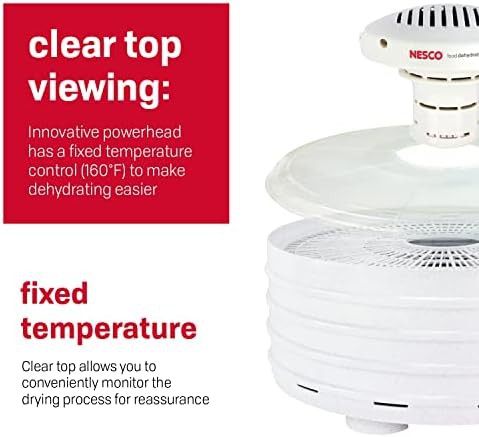 Four tray speckled white food dehydrator — photo 3
