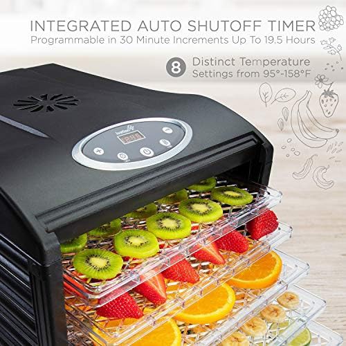 Six tray meat jerky digital dryer — photo 3