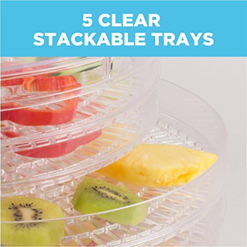 White countertop five tray jerky maker — photo 4