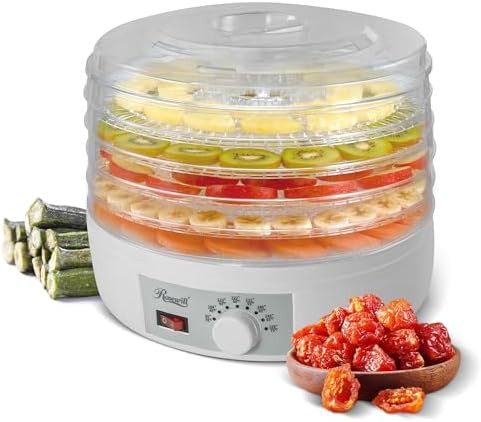 White round five tray snack dryer