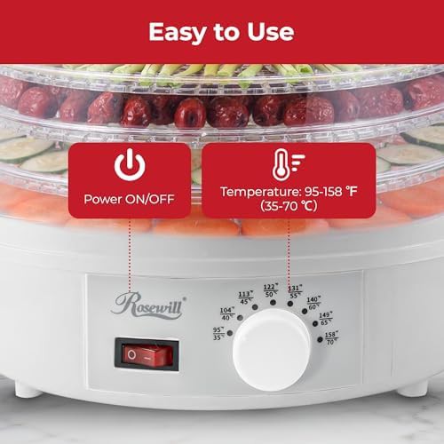 White round five tray snack dryer — photo 3