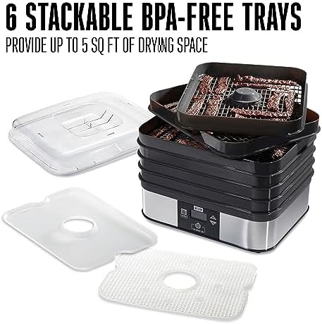 Stackable six tray BPA free dryer — photo 3