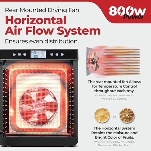 Fifteen tray extra large 800W dehydrator — photo 4