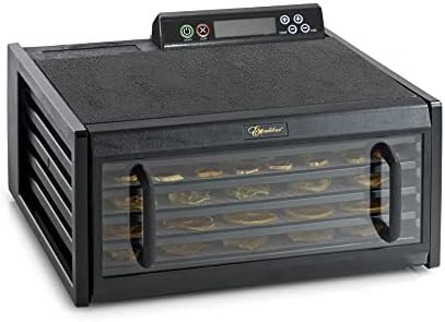 Five tray black dehydrator with digital timer — photo 3