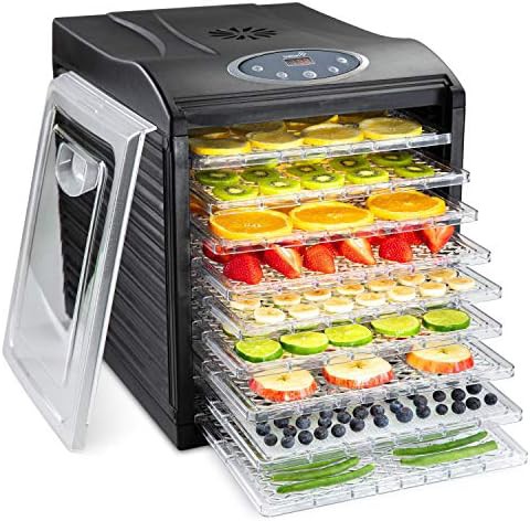 Nine tray adjustable temp digital dryer
