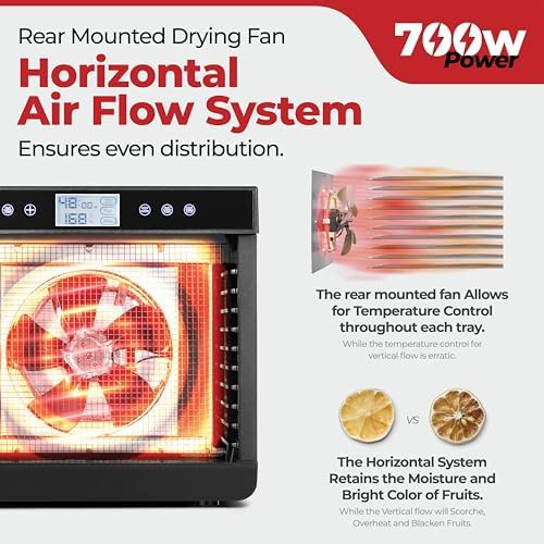 Ten tray premium digital food dryer — photo 4