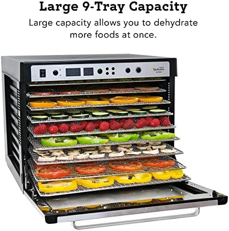 Supreme commercial ten tray stainless dehydrator — photo 3
