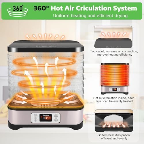 Eight tray bpa free plastic dehydrator — photo 3