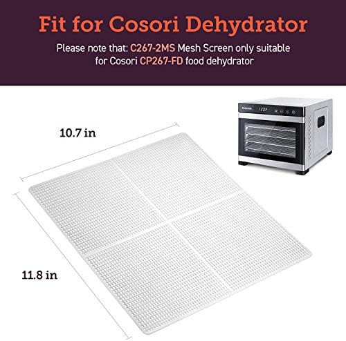 Mesh screen sheets for six trays — photo 3