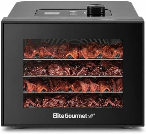 Elite stainless steel tray food dehydrator