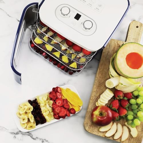 Blue countertop snackmaster four tray — photo 3