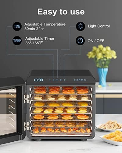 Seven tray stainless steel digital food dryer — photo 5