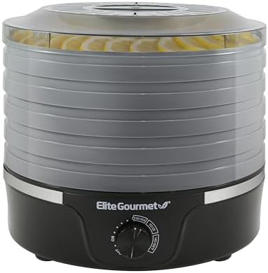 Blue five tray circular snack dehydrator
