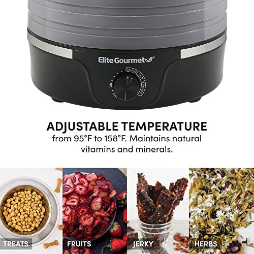 Blue five tray circular snack dehydrator — photo 3