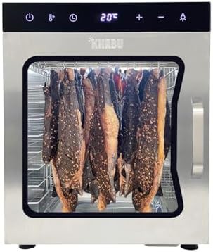 Ten tray stainless biltong drying cabinet