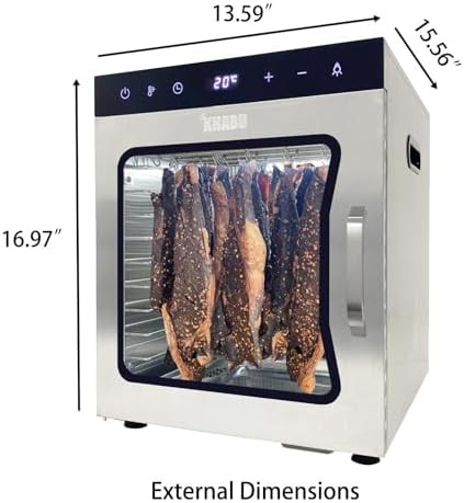 Ten tray stainless biltong drying cabinet — photo 4
