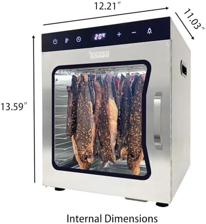 Ten tray stainless biltong drying cabinet — photo 5