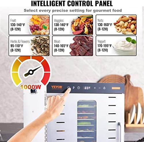 Ten tray stainless steel 1000W food dryer — photo 4