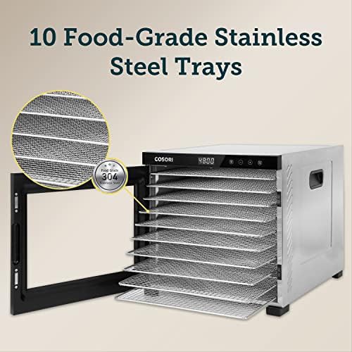 Ten tray stainless steel jerky dehydrator — photo 3
