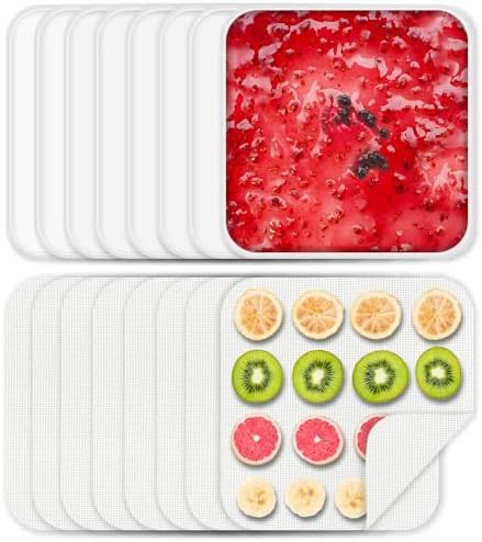 Silicone non stick dehydrator tray liners