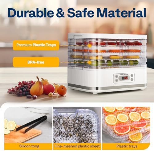 White five tray electric food hydrator — photo 5