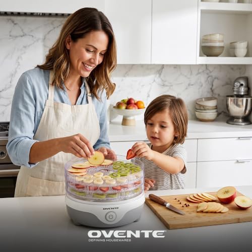 Grey five tray stackable food dehydrator — photo 4