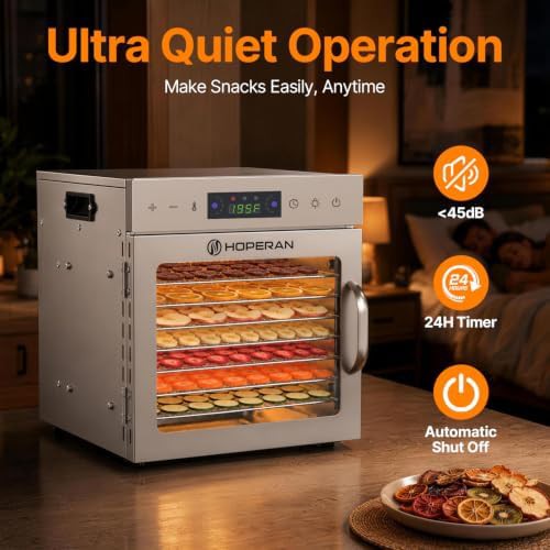 Eight tray compact steel food dehydrator — photo 5