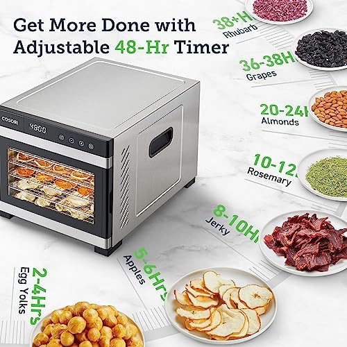Six tray stainless steel jerky maker — photo 4
