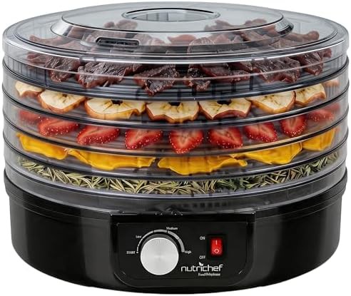 Electric fish and meat food dehydrator