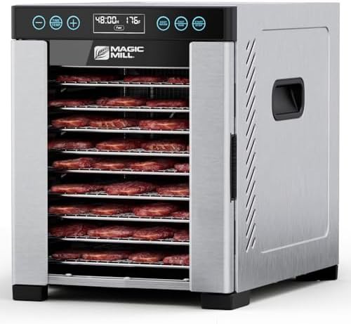 Ten tray pro series stainless dehydrator
