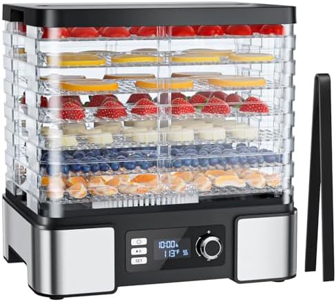 Stainless steel digital meat dehydrator