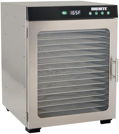 BigBite sixteen tray stainless dehydrator