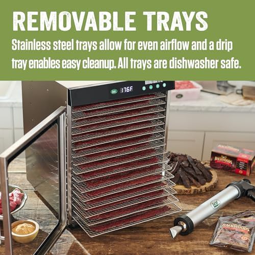BigBite sixteen tray stainless dehydrator — photo 4