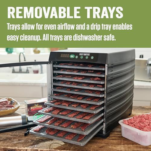 MightyBite ten tray vegetable dehydrator — photo 4