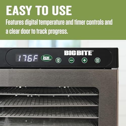 BigBite ten tray stainless dehydrator — photo 3