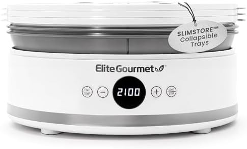 SlimStore stackable tray food dehydrator