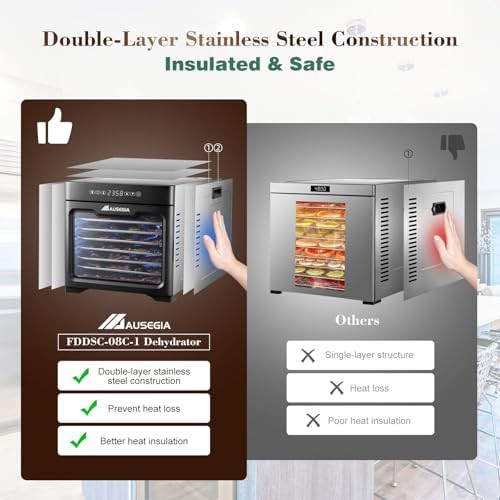 Commercial eight tray stainless steel dryer — photo 3