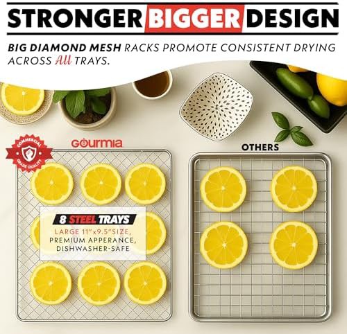 Eight tray stainless steel food dehydrator — photo 4