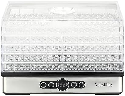 Small grey adjustable food dryer