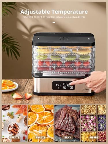 Five tray electric fruit snack dryer — photo 3