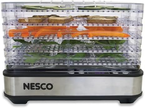 Snackmaster five tray digital white dryer