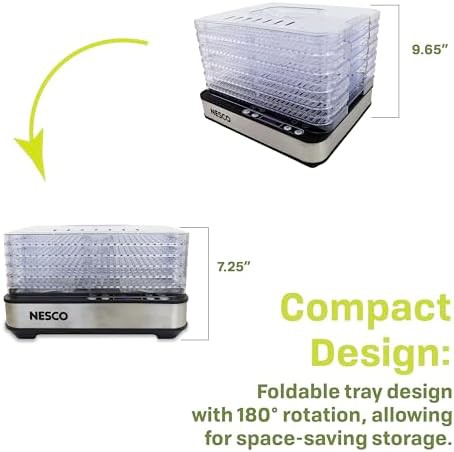 Snackmaster five tray digital white dryer — photo 4