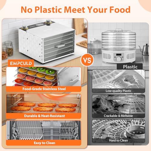 Five tray stainless steel 400W dehydrator — photo 4