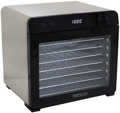 Stainless steel eight tray digital dryer