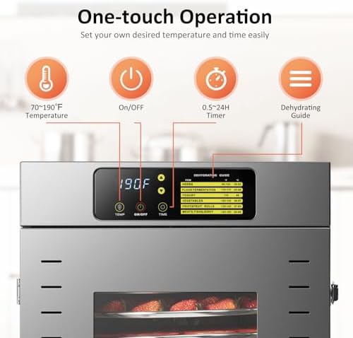 Auto rotate food dehydrator with 16 trays — photo 4