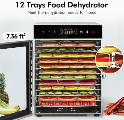 Twelve tray home use food dryer — photo 3