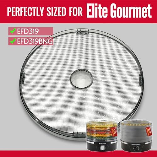 Round silicone mesh for Elite Gourmet five pack — photo 3