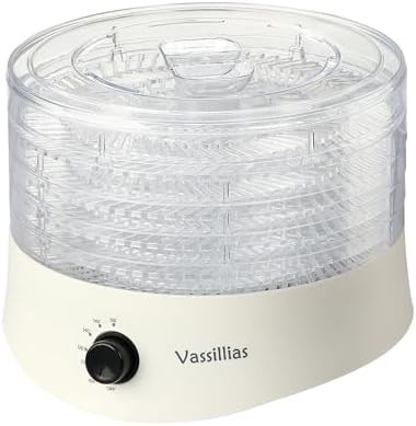Small white adjustable food dryer