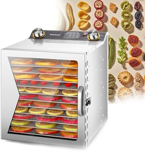 Twelve layer stainless steel digital dehydrator